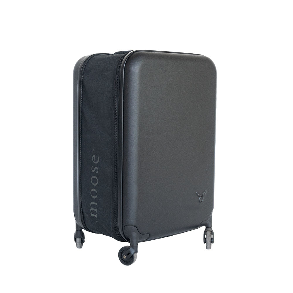 MALETA FOLDABLE NEGRA MOOSE – Titanio