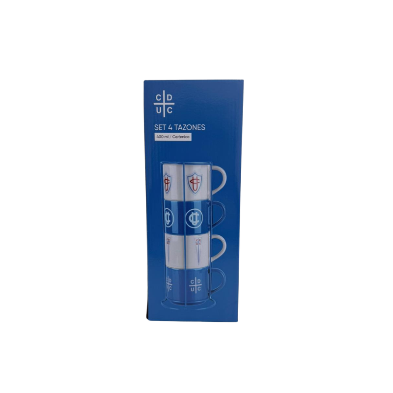 
                  
                    SET 4 TAZON 400 ML CATOLICA
                  
                