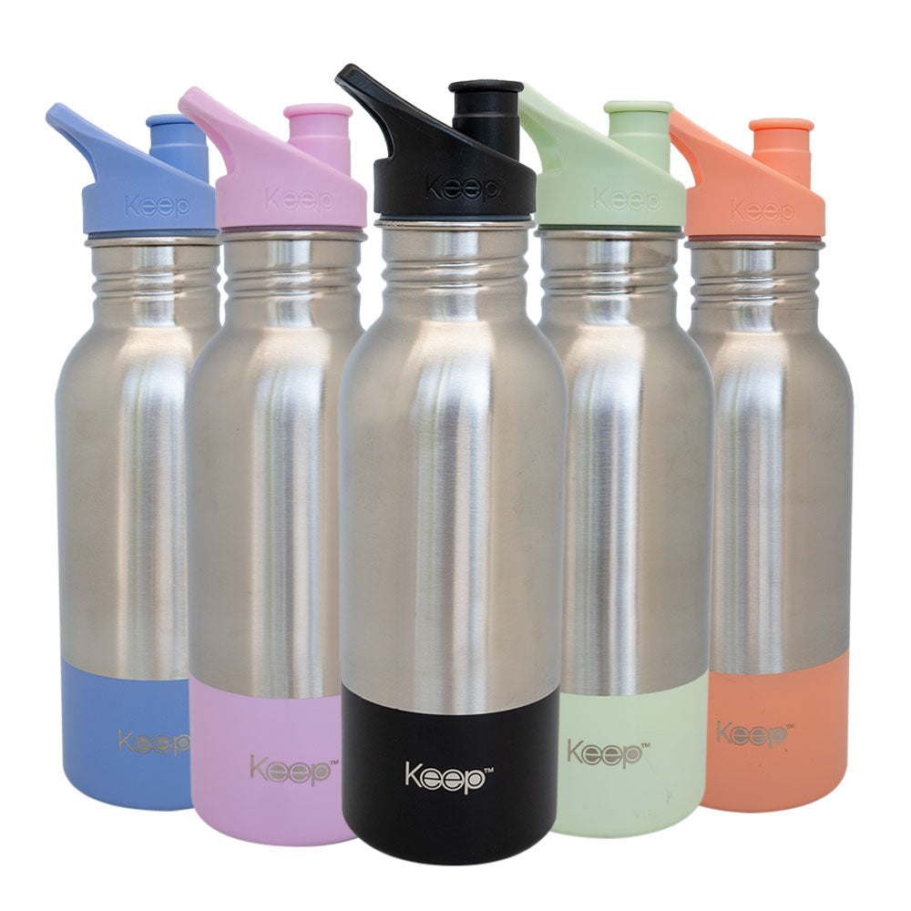 BOTELLA METALICA 600ML KEEP