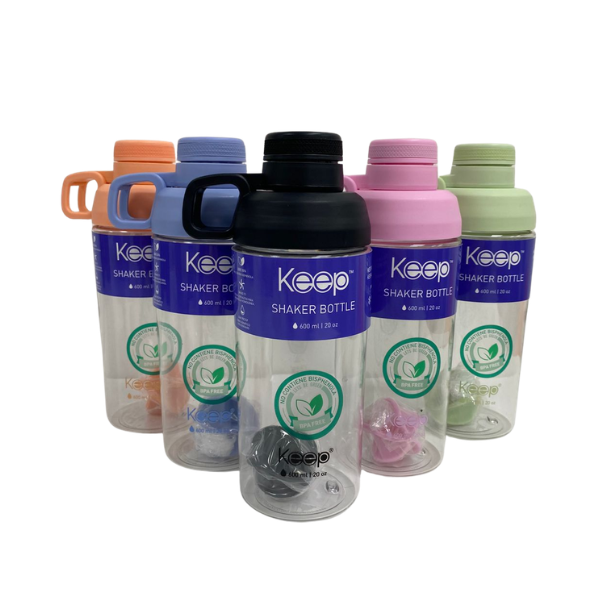 
                  
                    BOTELLA SHAKER 600ML KEEP
                  
                