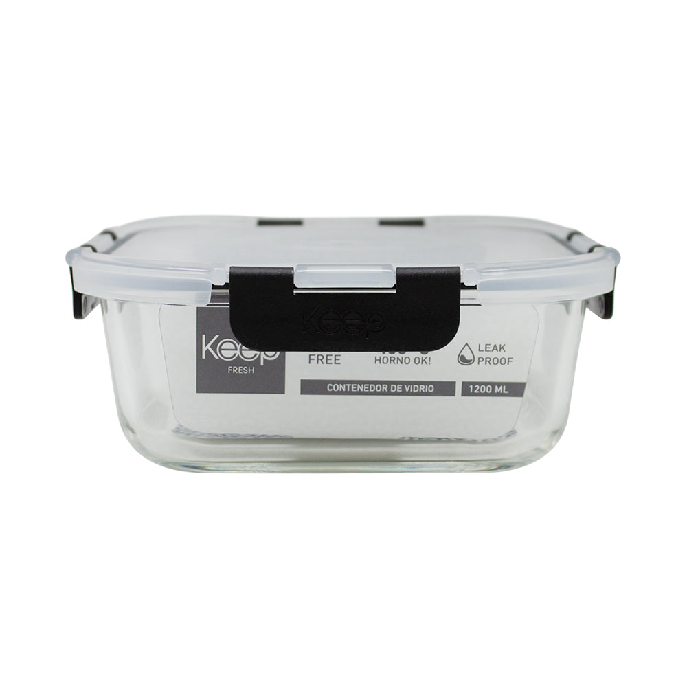 
                  
                    HERMETICO CUADRADO 1200ML GLASS KEEP
                  
                