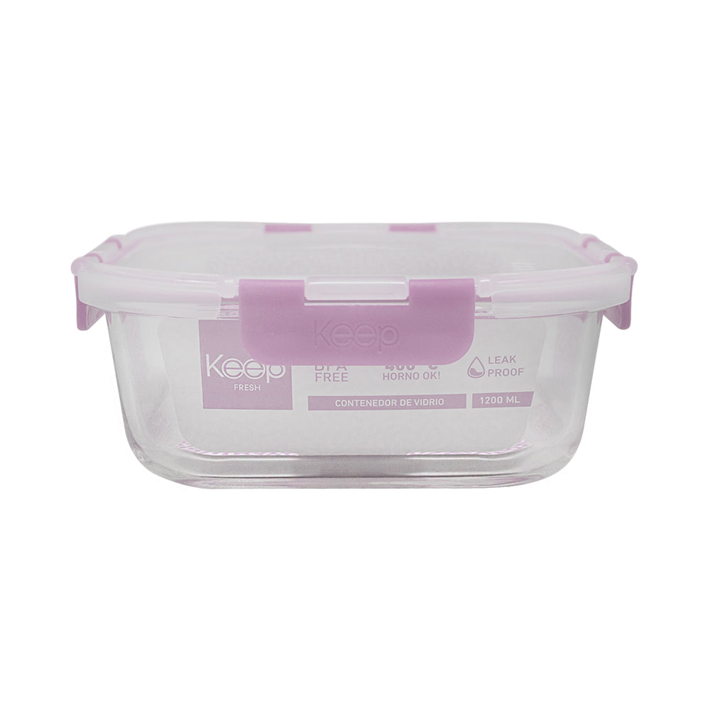 
                  
                    HERMETICO CUADRADO 1200ML GLASS KEEP
                  
                