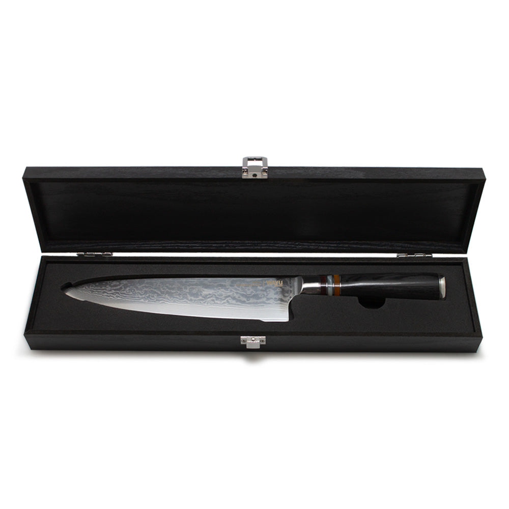 
                  
                    CUCHILLO DAMASCUS BLACK PAKKA WAYU LIMITED
                  
                