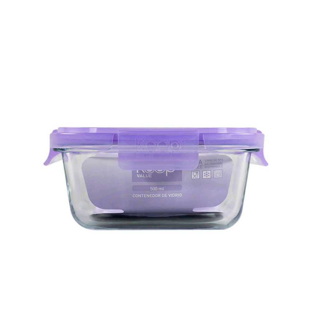 
                  
                    HERMETICO CUADRADO KEEP VALUE  500ML
                  
                