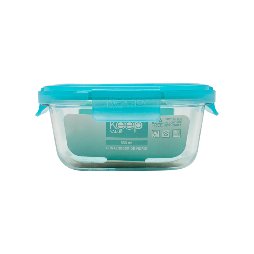
                  
                    HERMETICO CUADRADO KEEP VALUE  500ML
                  
                