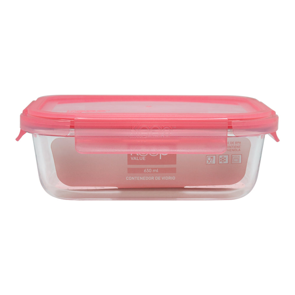 
                  
                    HERMETICO RECTANGULAR KEEP VALUE 630ML
                  
                