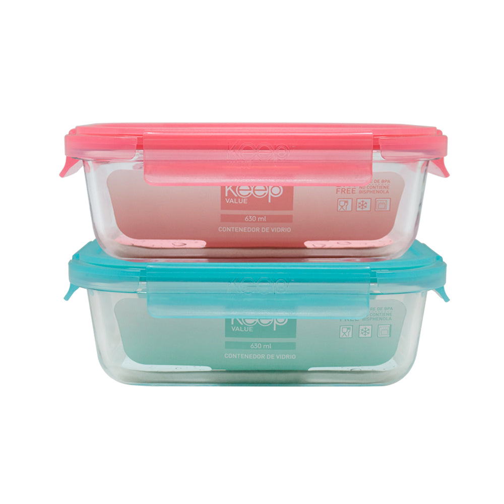 
                  
                    HERMETICO RECTANGULAR KEEP VALUE 630ML
                  
                