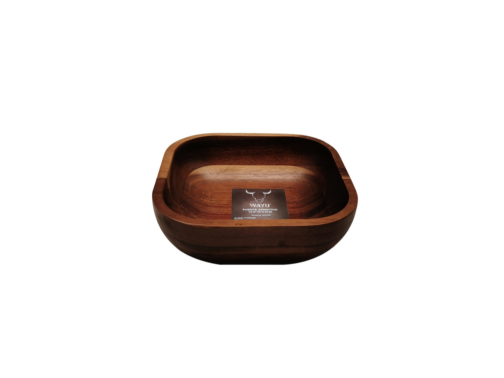 FUENTE APERITIVO MADERA WAYU