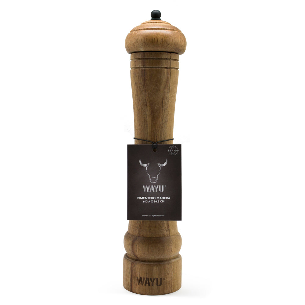 
                  
                    PIMENTERO MADERA WAYU 26,5 CM
                  
                