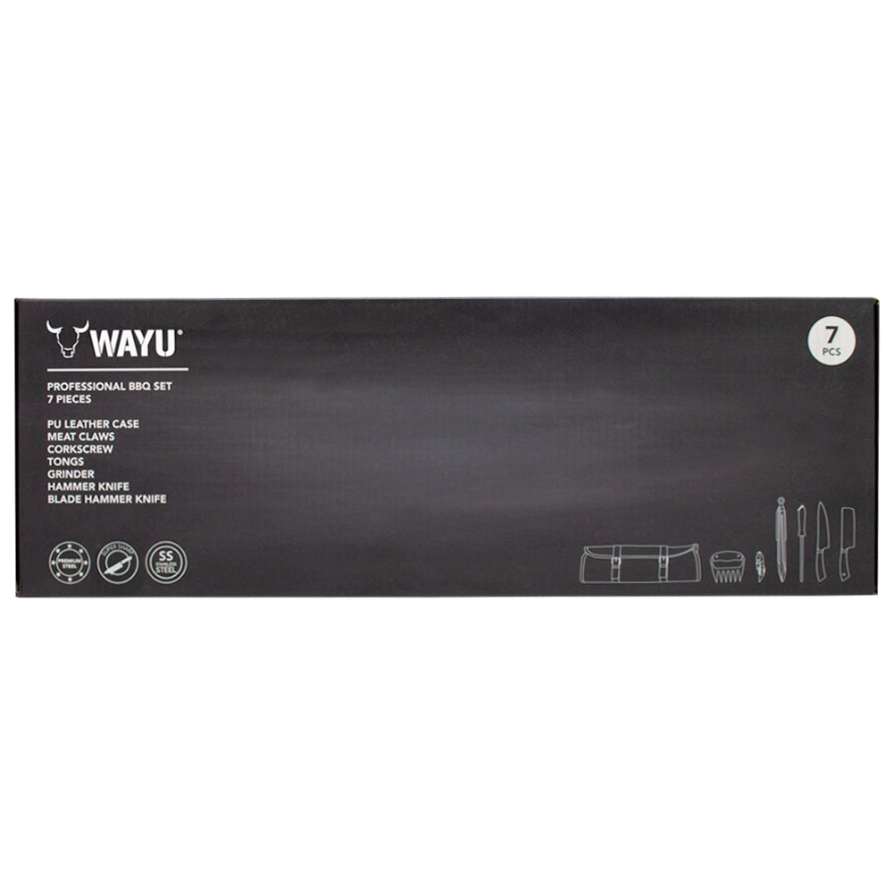 
                  
                    SET CUERO WAYU PREMIUM
                  
                