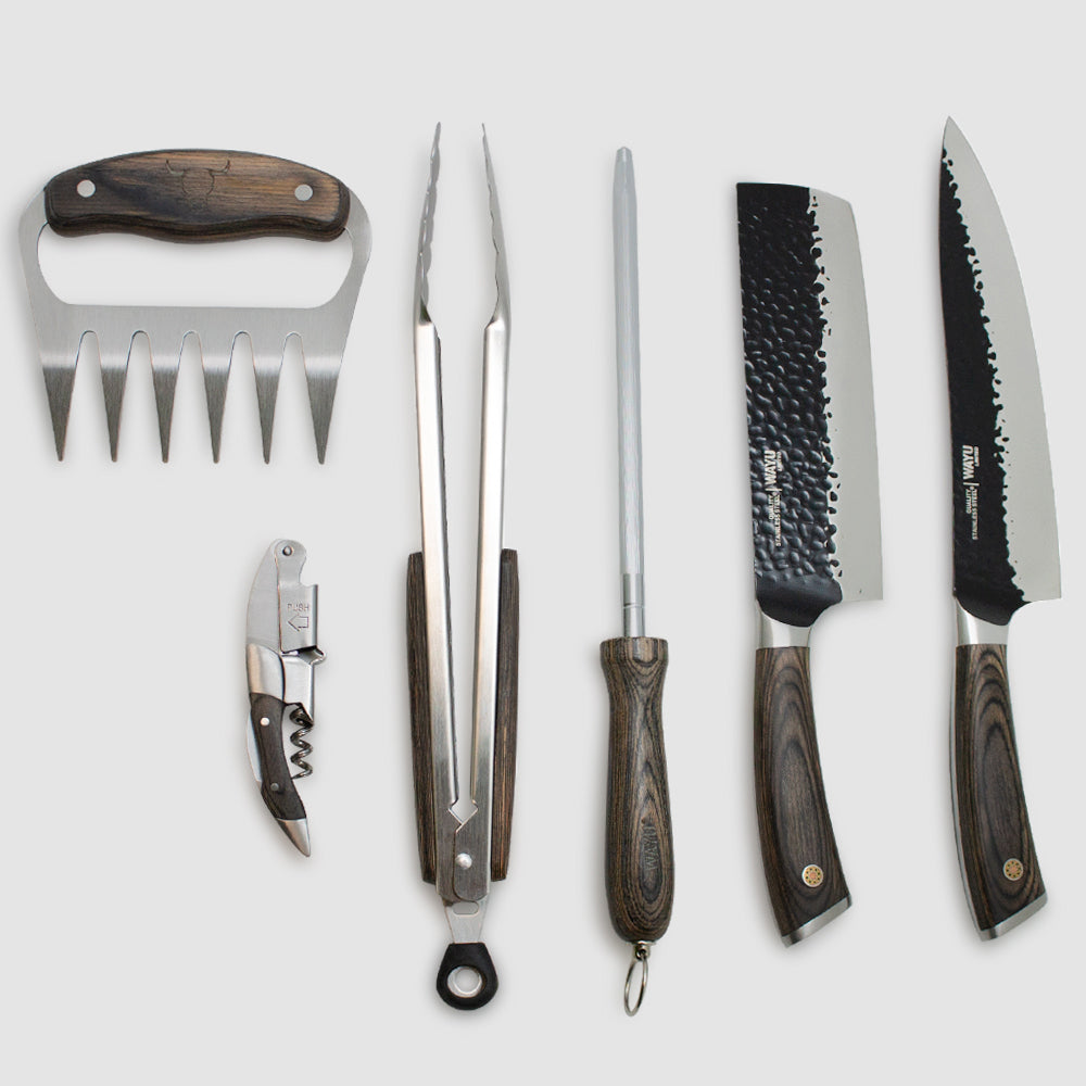 
                  
                    SET CUERO WAYU PREMIUM
                  
                