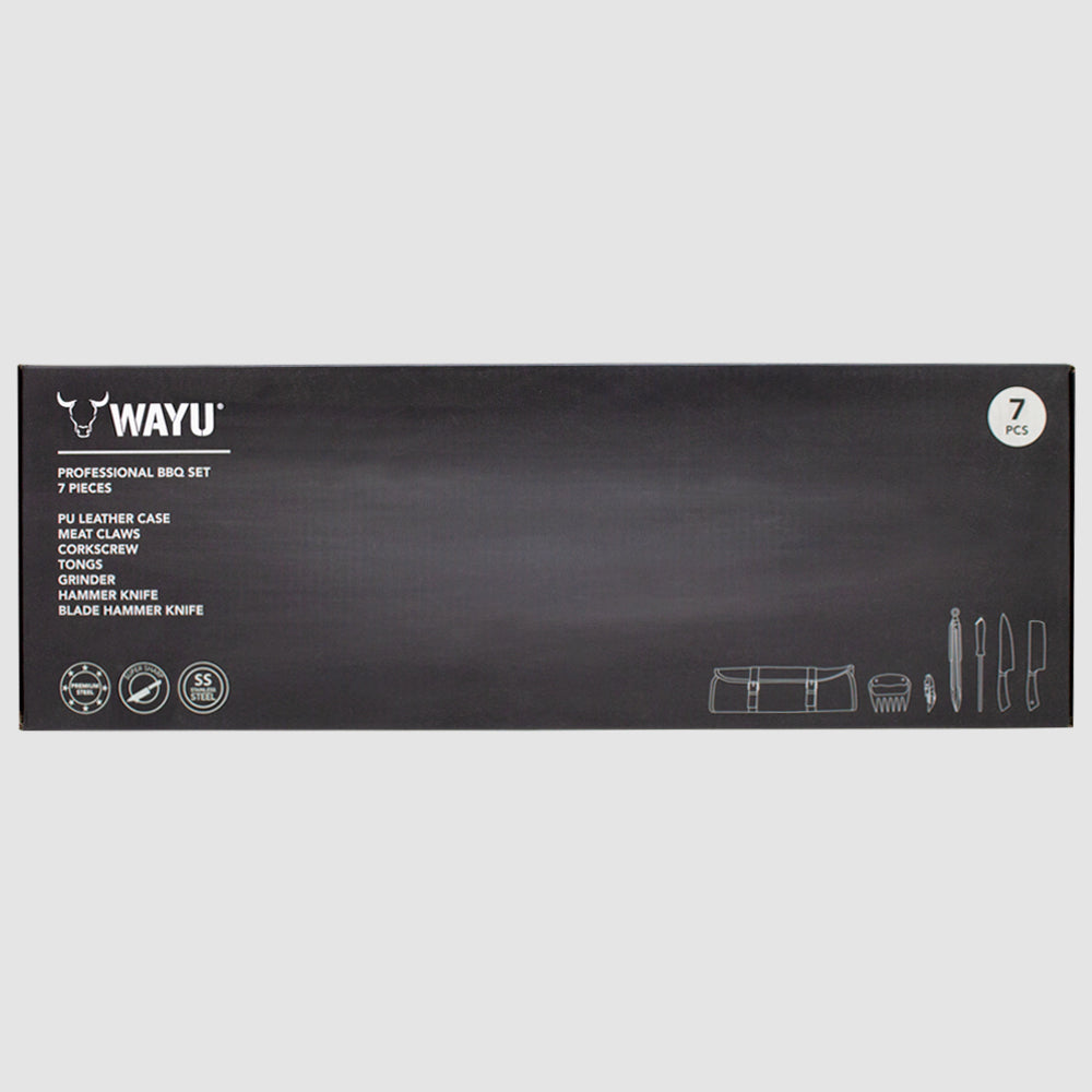 
                  
                    SET CUERO WAYU PREMIUM
                  
                