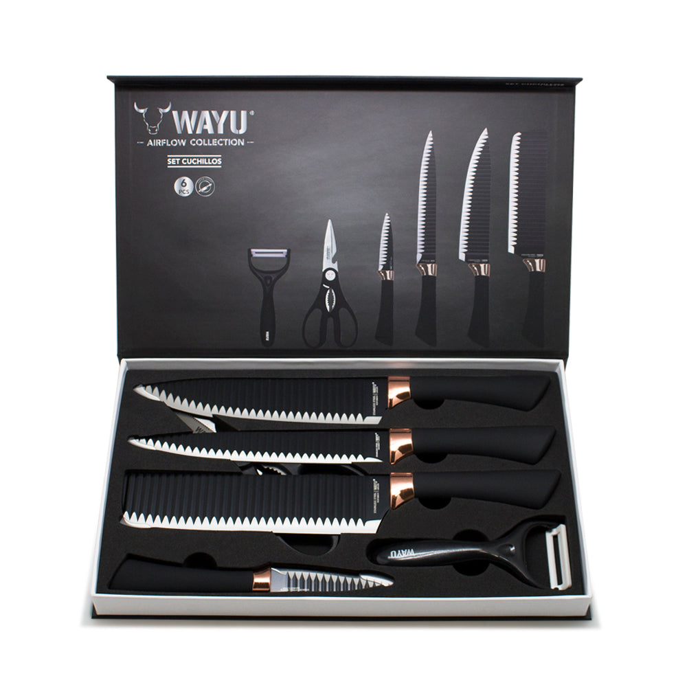 
                  
                    SET CUCHILLOS ROLLING WAYU
                  
                