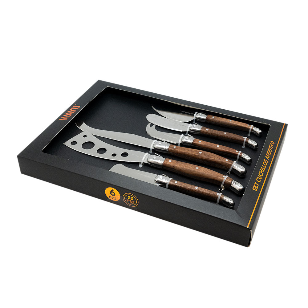 
                  
                    SET CUCHILLOS APERITIVOS WAYU
                  
                
