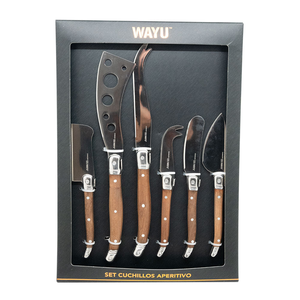 
                  
                    SET CUCHILLOS APERITIVOS WAYU
                  
                