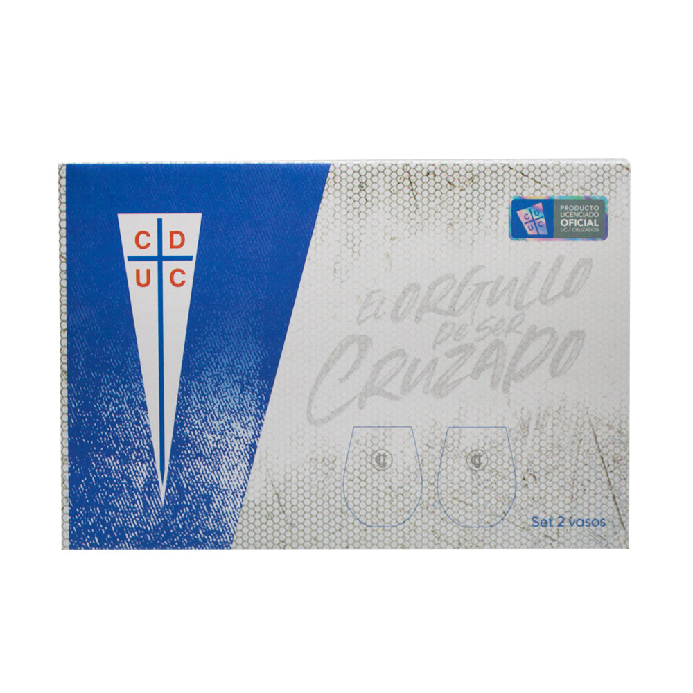 SET 2 VASOS U. CATOLICA