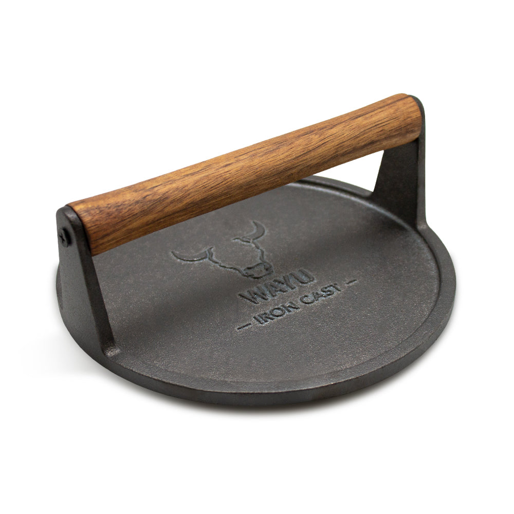
                  
                    PRENSA REDONDA 18CM IRON CAST WAYU
                  
                