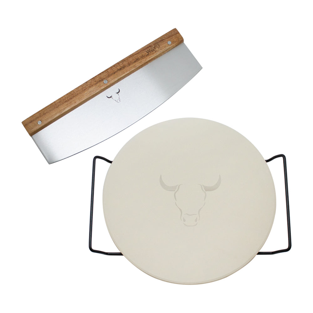 SET PIZZA (PIEDRA + CORTADOR) WAYU