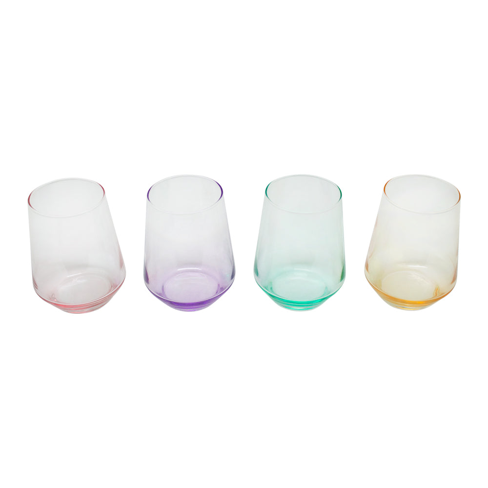 
                  
                    SET 4 VASOS COLOR GLASSO
                  
                