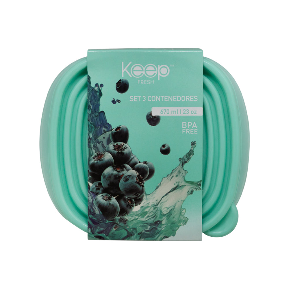 
                  
                    HERMETICOS APILABLES PP 3 PCS 670 ML KEEP
                  
                