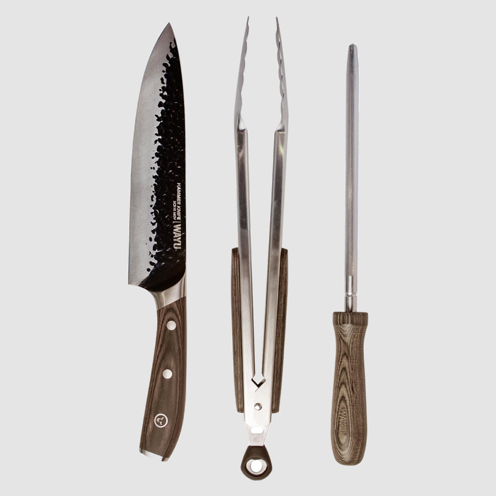 
                  
                    SET PARRILLERO CUERO WAYU
                  
                