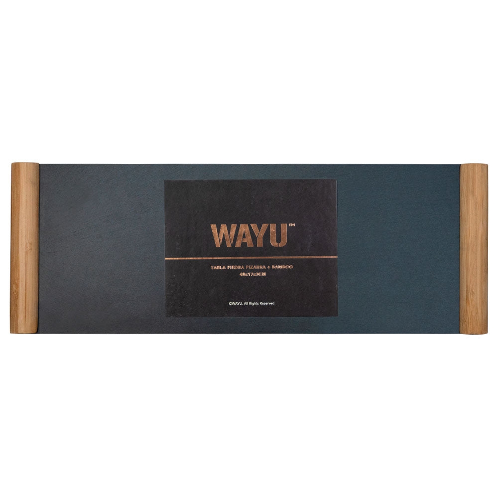 
                  
                    TABLA PIEDRA PIZARRA 48 CM WAYU
                  
                