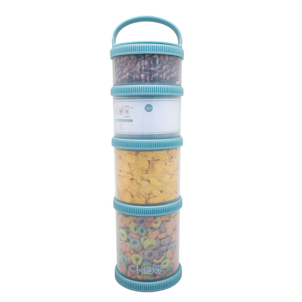 Set 4 Herméticos Snack Kido Toddler