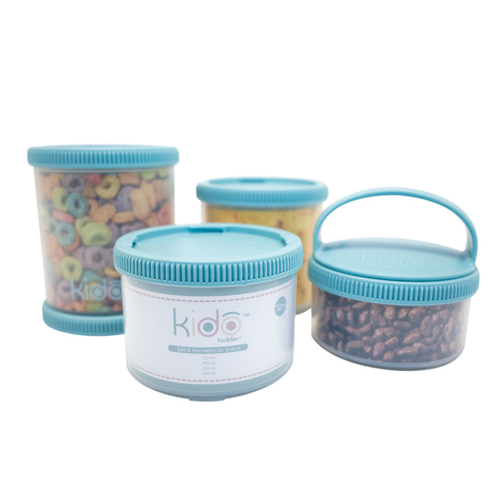 
                  
                    Set 4 Herméticos Snack Kido Toddler
                  
                