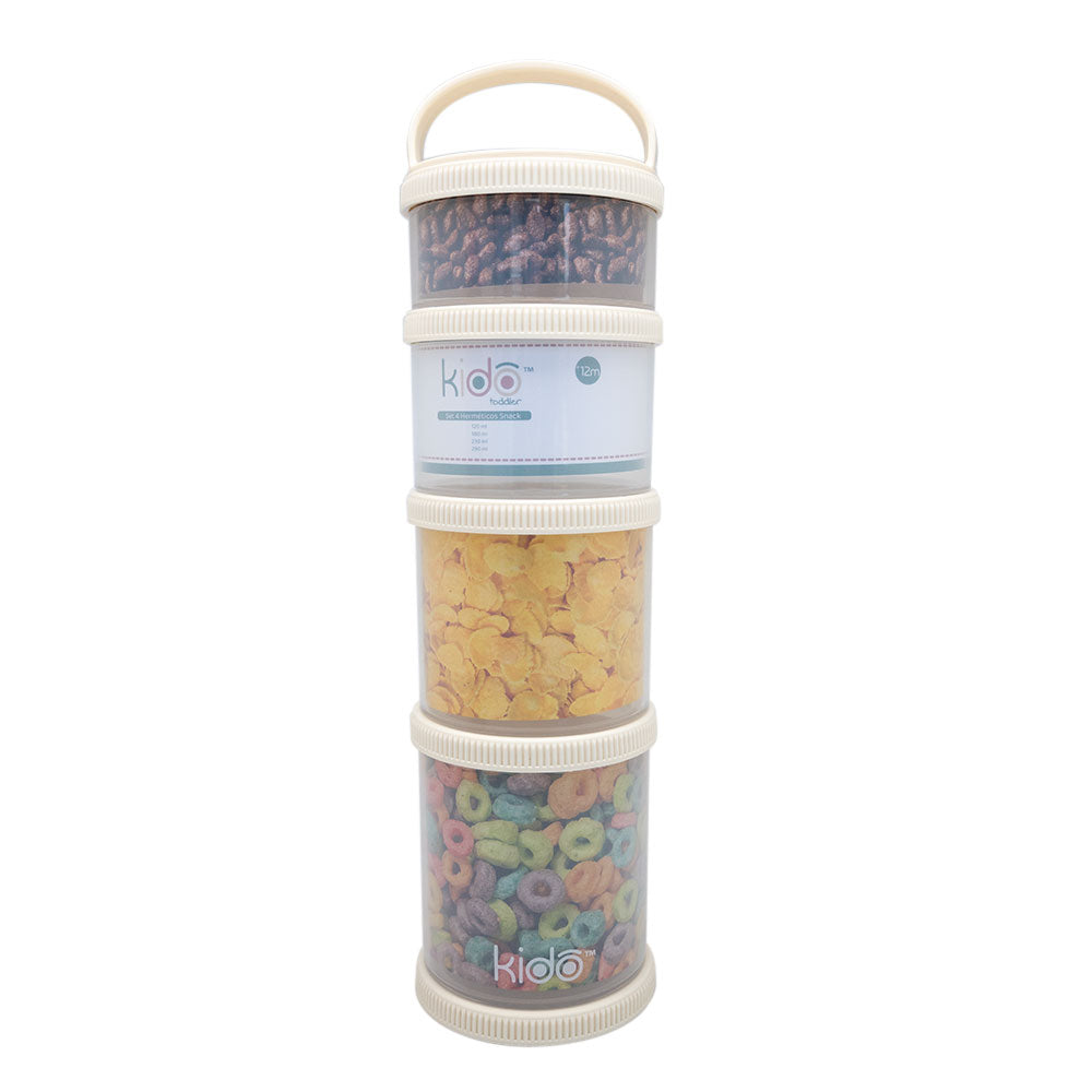 
                  
                    Set 4 Herméticos Snack Kido Toddler
                  
                