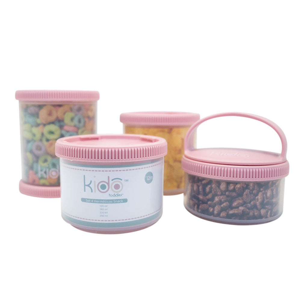 
                  
                    Set 4 Herméticos Snack Kido Toddler
                  
                