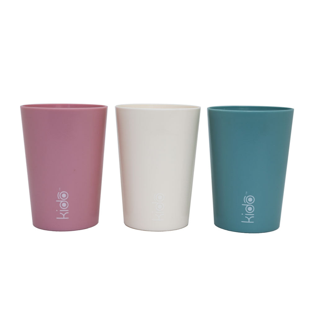 Set 3 Vasos PP 250ml Kido