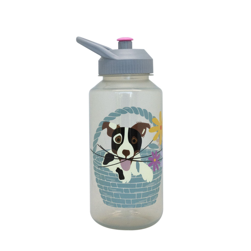 Botella 1Lt Pet Flowers