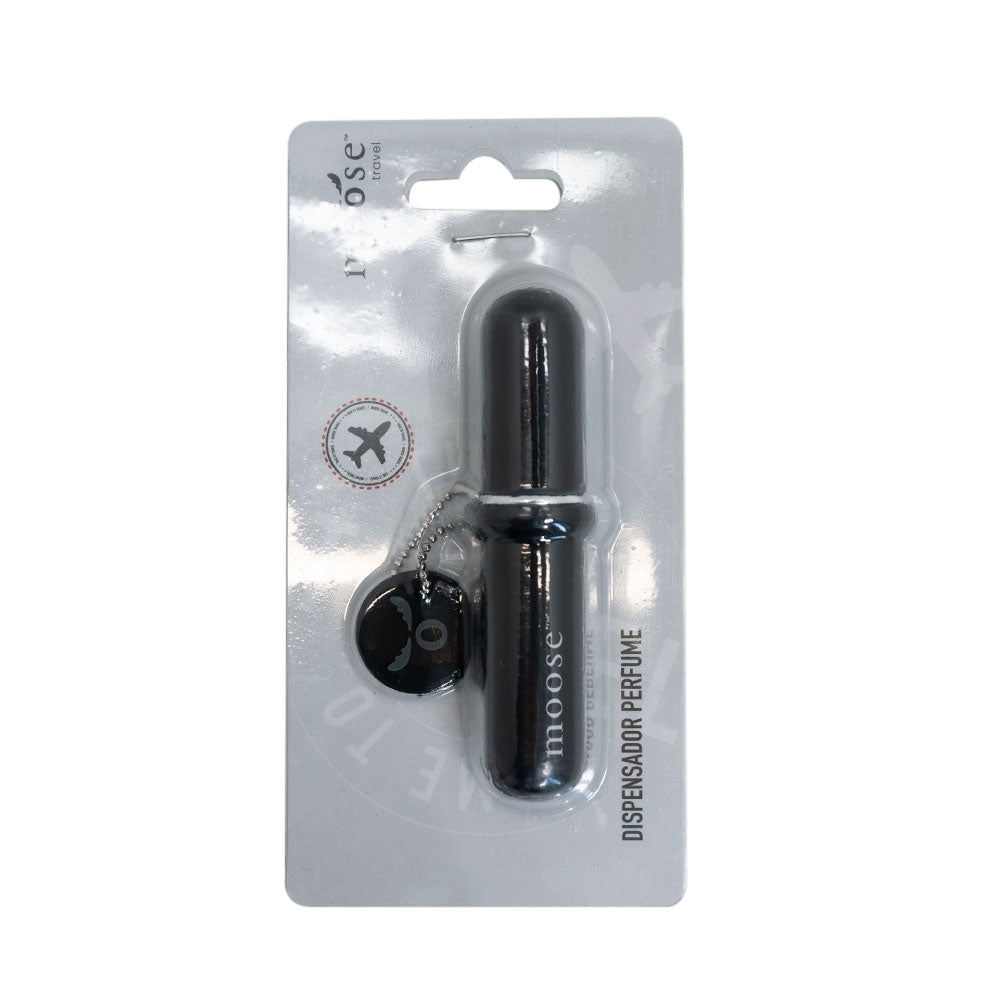 
                  
                    DISPENSADOR PERFUME NEGRO MOOSE
                  
                
