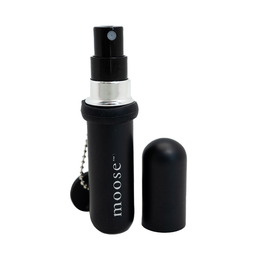
                  
                    DISPENSADOR PERFUME NEGRO MOOSE
                  
                