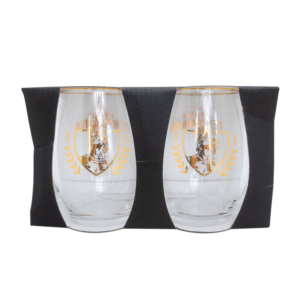 SET 2 VASOS SHOPERO CENTENARIO COLO COLO