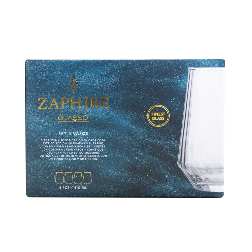 
                  
                    Set 4 vasos 410ML Zaphire Glasso
                  
                
