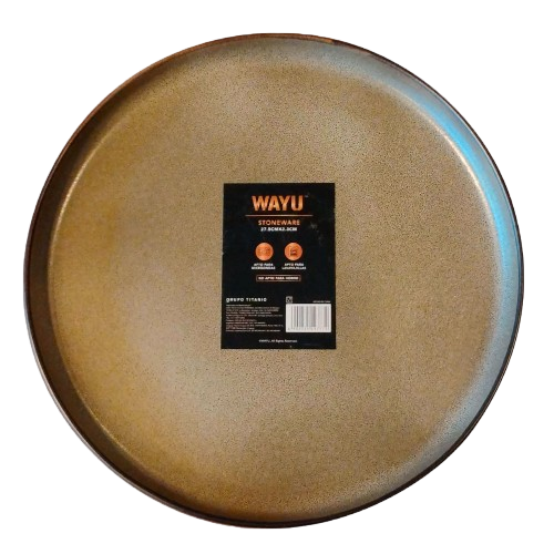 
                  
                    PLATO 27 CM CERAMICA GRES WAYU
                  
                