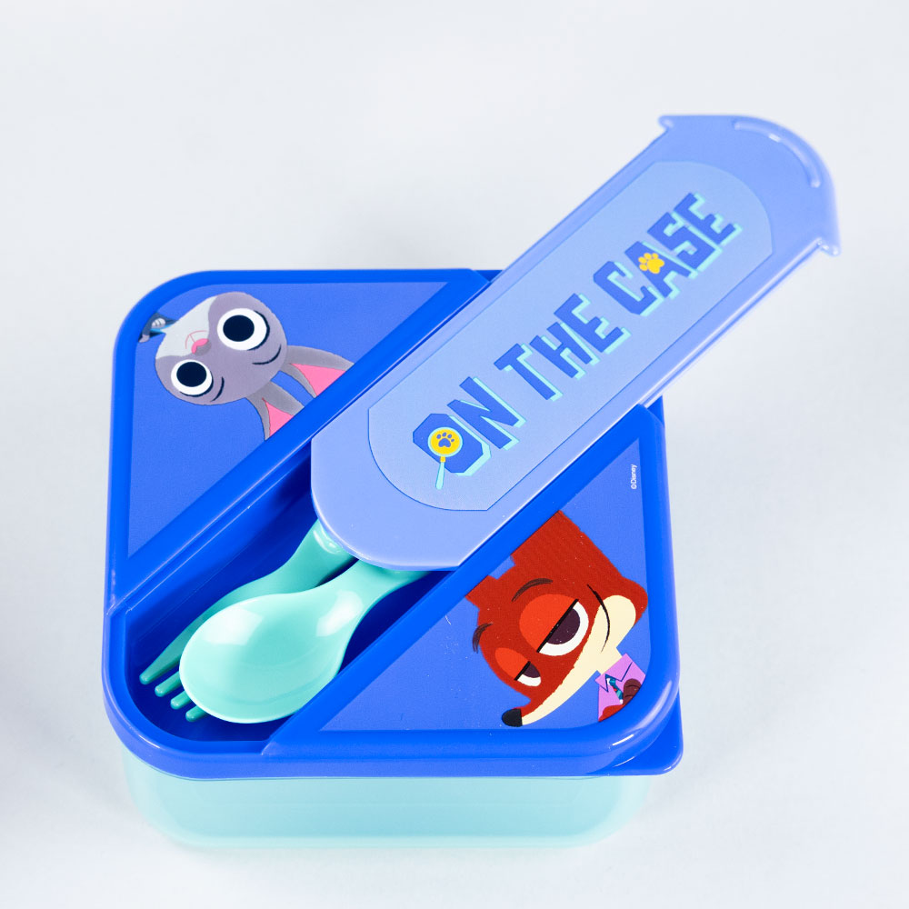 
                  
                    HERMETICO 850ML + CUBIERTOS PP  ZOOTOPIA
                  
                