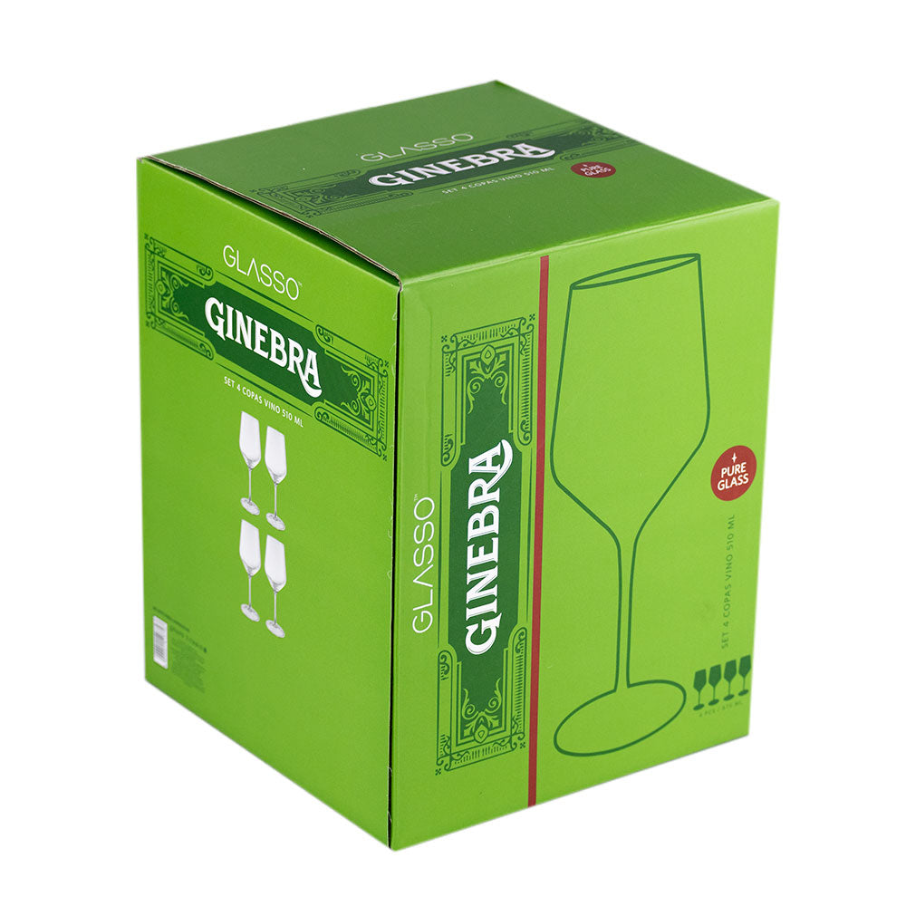 
                  
                    Set 4 Copas Vino 510cc Ginebra Glasso
                  
                