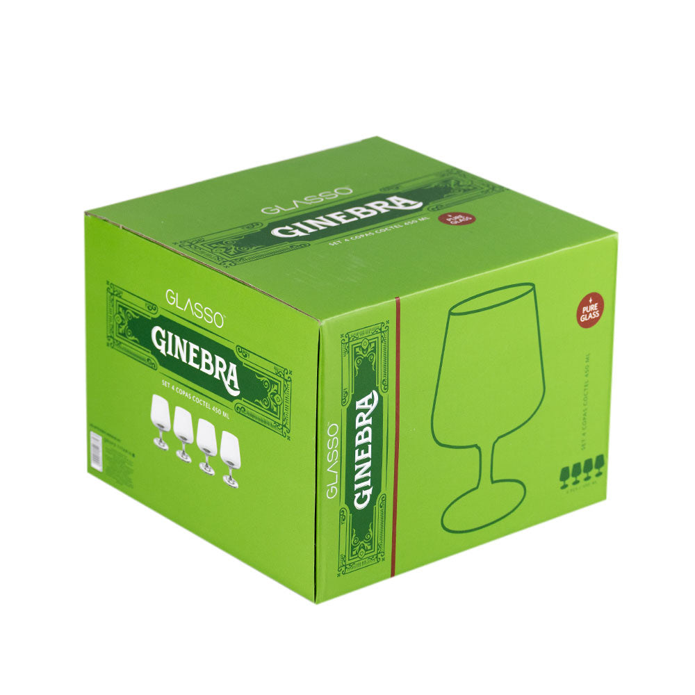 
                  
                    Set 4 Copas Coctel 450cc Ginebra Glasso
                  
                
