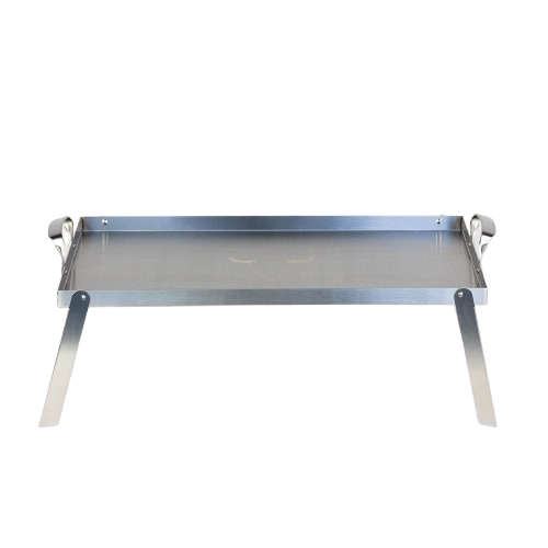 
                  
                    PLANCHA ACERO INOX + SOPORTE ALTURA  48X28X2 WAYU
                  
                