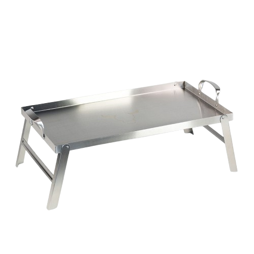
                  
                    PLANCHA ACERO INOX + SOPORTE ALTURA  48X28X2 WAYU
                  
                