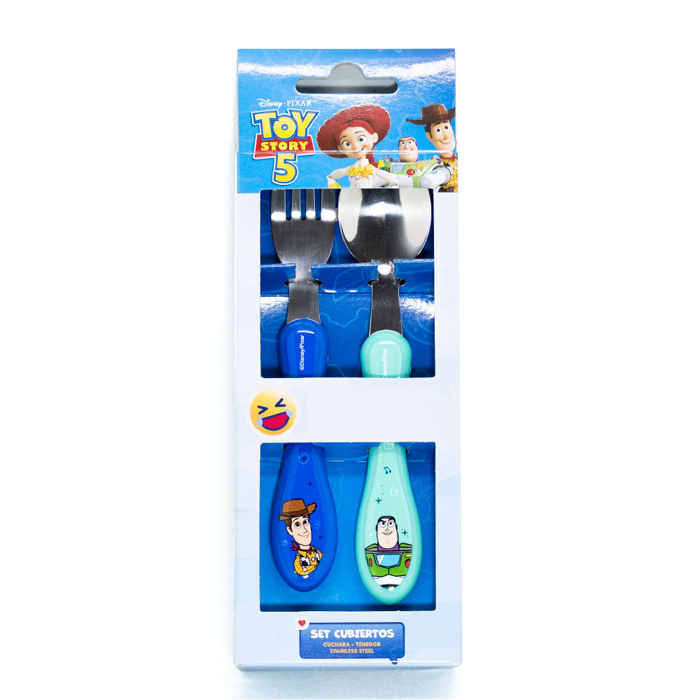 
                  
                    SET CUBIERTOS BUZZ TOY STORY 5
                  
                