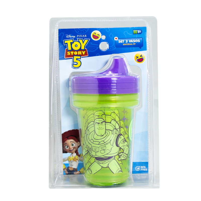 
                  
                    SET 3 VASOS REUTILIZABLES TOY STORY 5
                  
                