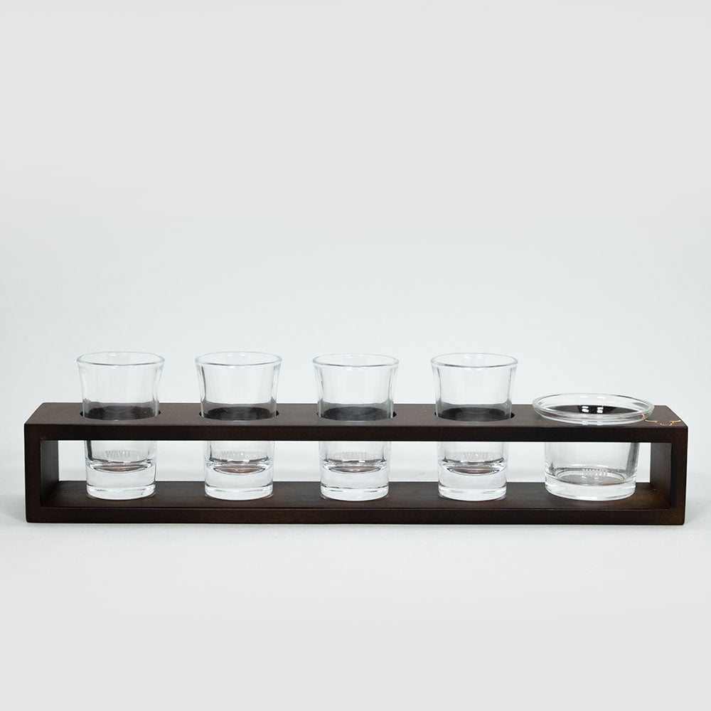 
                  
                    SET VASOS SHOT CON BANDEJA WAYU
                  
                