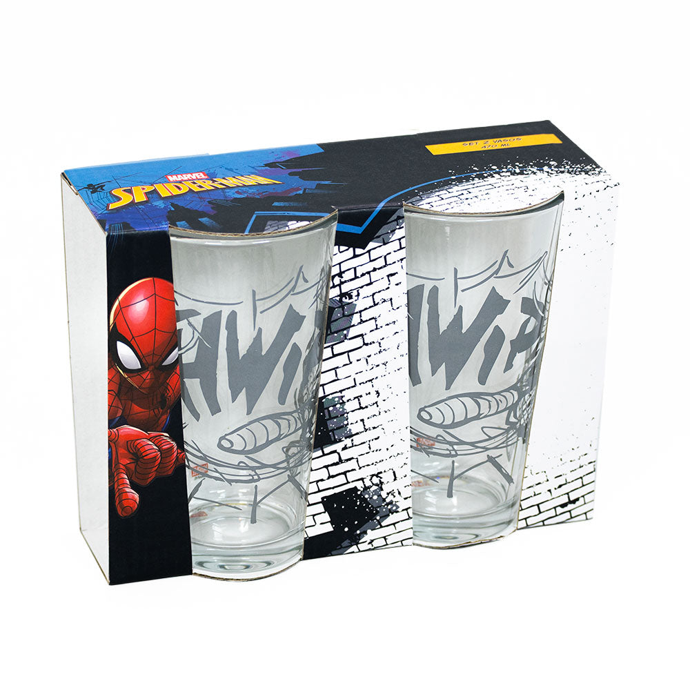 
                  
                    SET 2 VASOS SPIDERMAN PELICULA YA
                  
                