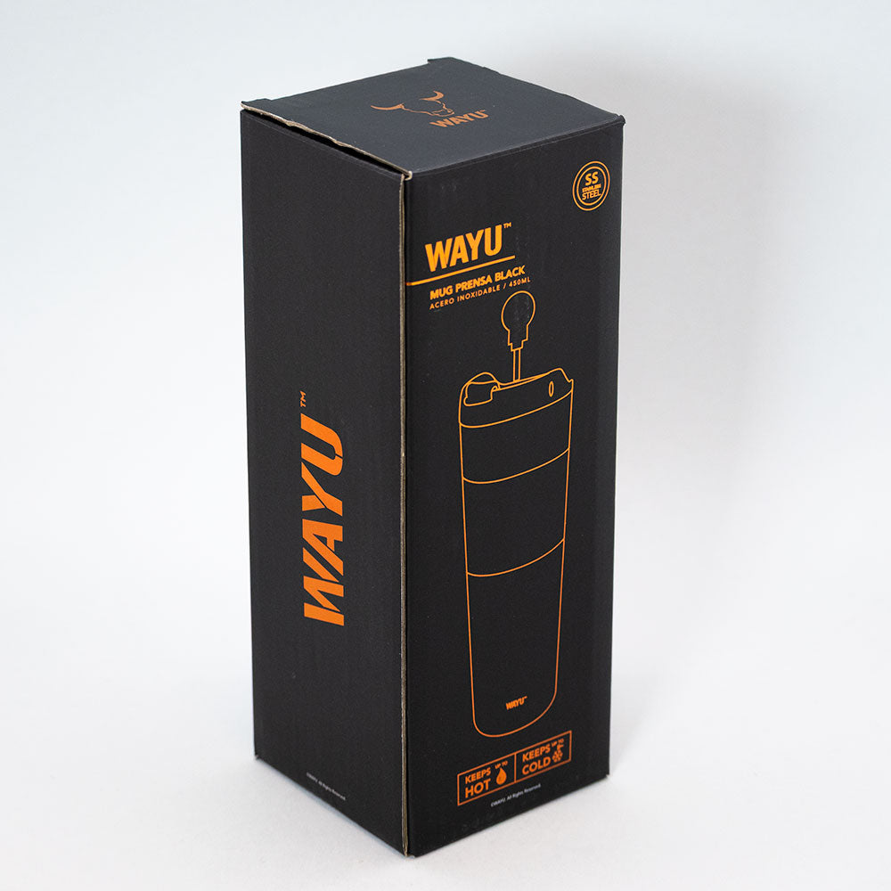 
                  
                    MUG PRENSA  BLACK WAYU
                  
                