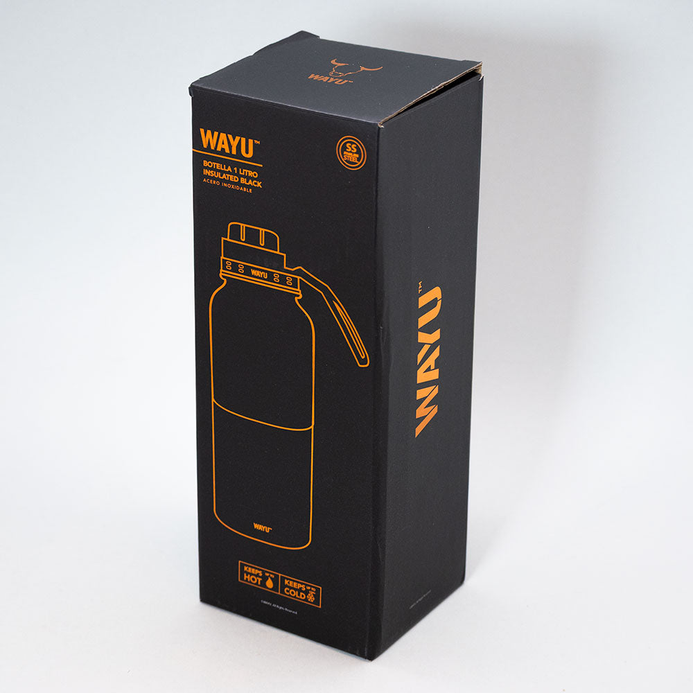
                  
                    BOTELLA 1 LITRO INSULATED BLACK  WAYU
                  
                