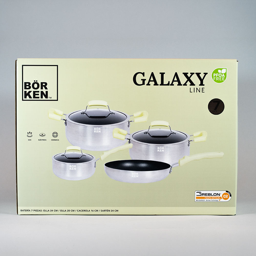 
                  
                    BATERIA 7 PCS GALAXY CLOVER BÖRKEN
                  
                