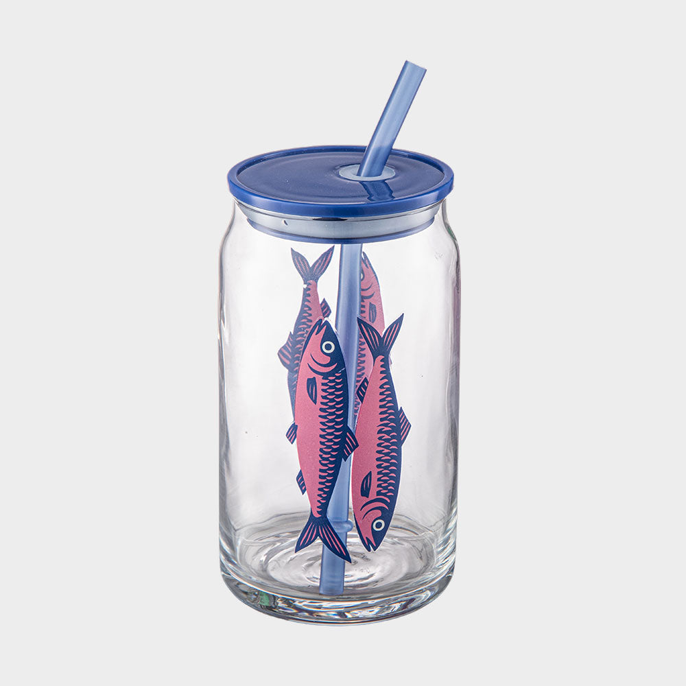 
                  
                    SET 4 VASOS STRAW VIDRIO 500ML SARDINES KEEP
                  
                